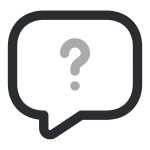 Message Question SVG Icon